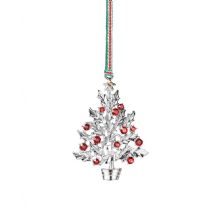 Newbridge Silverware Holly Tree Hanging Christmas Decoration